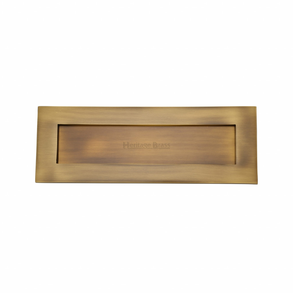M Marcus Heritage Brass Letterplate 356 x 127mm
